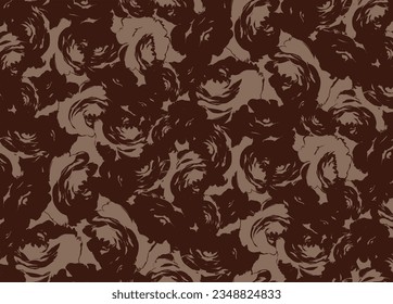 Abstract brush effect pattern. Seamless backdrop.