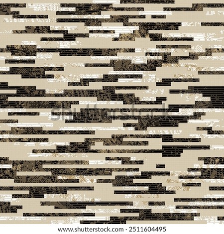 Abstract brush Effect Textured Background. Seamless Pattern.