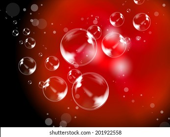 Abstract Bubbles Background Meaning Creative Soapy Bubbles 