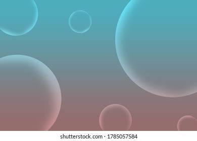 Abstract bubbles background for use in design, 