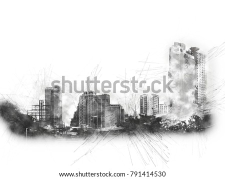 Similar – Image, Stock Photo fastsky High-rise