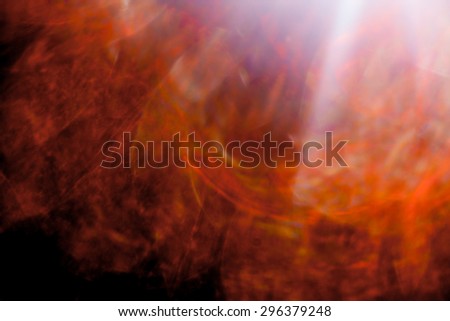 Abstract burning background