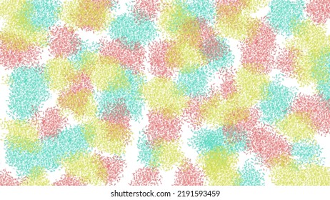 Abstract Burst Dots Texture Background Of Blurred Green And Red Color Paint Wallpaper Stock Photo