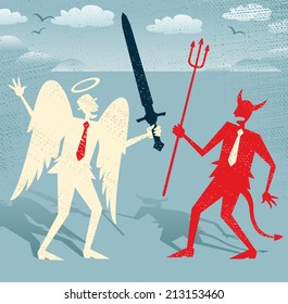 Good And Evil Images Stock Photos Vectors Shutterstock