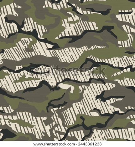 Abstract camouflage pattern can be used in textile printing background patterns etc.