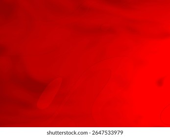 Abstract CG background with irregular water droplets. Red color.