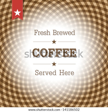 Abstract checkered background with space for text in center. Raster version, vector file available in my portfolio.