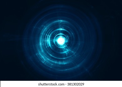 Abstract circular blurry background