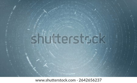 abstract circular pattern featuring light particles set against a soft background. Ideal for futuristic themes, technology concepts, and artistic projects.