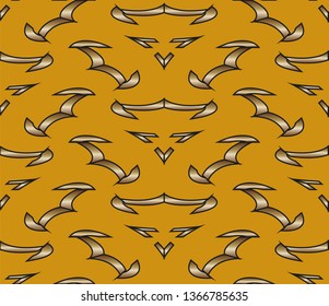 abstract classic golden pattern. Background image. Abstract decorative texture. Modern pattern. metal mosaic on a colored background