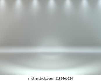 Abstract Clean Studio Background Illumination Stock Illustration ...