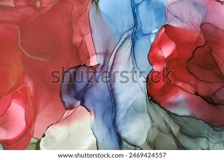 Abstract clouds. Modern futuristic pattern marble translucent colors texture.. Multicolor dynamic background mixing liquid paints art.