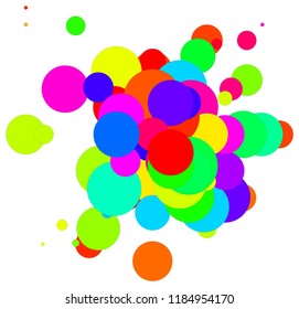 Vector Abstract Background Circles Stock Vector (Royalty Free ...