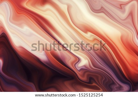 Abstract Color flow gradient background. Liquid marble art texture. Flow inks in water style. 