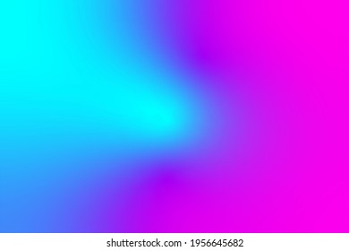 Abstract Color Gradient Background, Creative Graphic Wallpaper With Pink And Blue For Presentation, Concept Of Comet Travels In Space Or Light Source Movement, Light Blue Attacks Shocking Pink