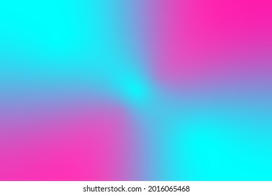 Abstract Color Gradient Background, Creative Graphic Wallpaper With Violet, Purple, Pink And Blue For Presentation, Concept Of Comet Travels In Space Or Light Source Movement