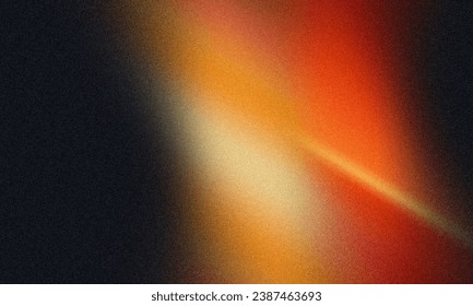 Abstract color gradient film grain texture background, gradient texture for web banner and hot sale, blurred orange purple red blue gray white free forms on black, noise texture effect warm tone, ilustrație de stoc