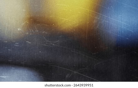 and scratches graphic composition
