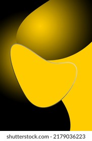 Abstract color with irregular shape