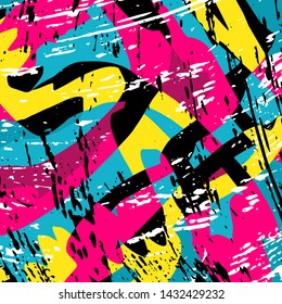 abstract color pattern in graffiti style Quality illustration for your design