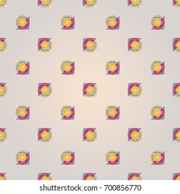 Abstract color seamless pattern for new background.