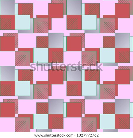 Abstract color seamless pattern for new background.
