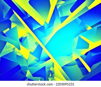 Abstract Colorful Backgrounds, Sharp Angles