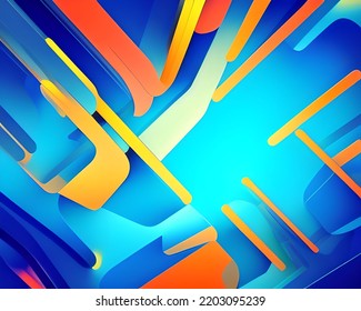 Abstract Colorful Backgrounds, Sharp Angles