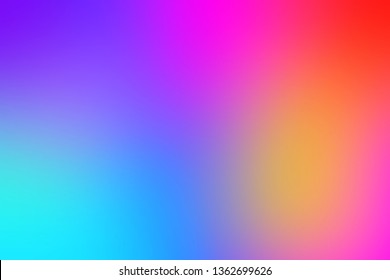 Abstract colorful blur gradient background 