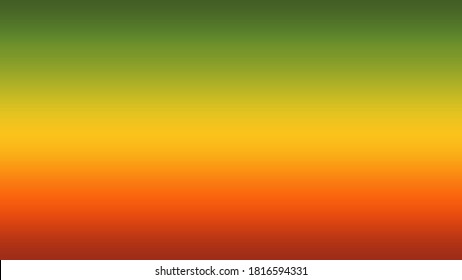 An Abstract Colorful Combination Of Green, Yellow, And Red Solid Color Linear Geometric Gradient Background On The Horizontal Frame