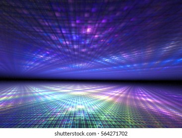 Abstract Colorful Dance Floor Background Texture