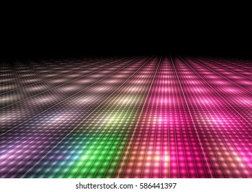 abstract colorful dance floor background texture