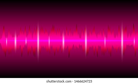 Abstract Colorful Music Waves Background Stock Illustration 1466624723 ...