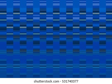 Abstract colorful pattern created with vertical stripes and squares of color. Illustration.