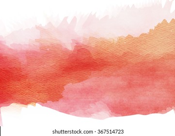 Pink Red Watercolor Images, Stock Photos & Vectors | Shutterstock