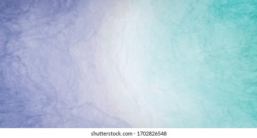 Abstract colorful watercolor paint pastel tone blue green violet purple background and liquid fluid texture for background  banner