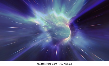 Abstract Colorful Wormhole