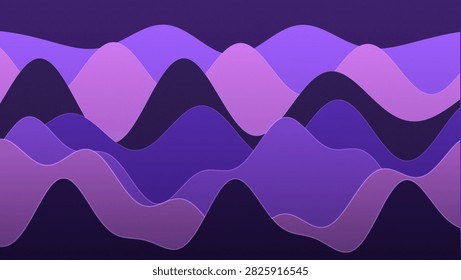 Una composición abstracta capas