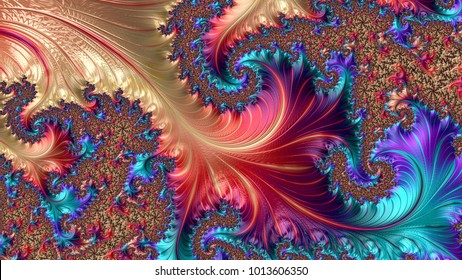 Abstract Computer generated Fractal design. A fractal is a never-ending pattern. Fractals are infinitely complex patterns that are self-similar across different scales. Great for cell phone wall paper