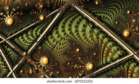 Abstract Computer generated Fractal design. A fractal is a never-ending pattern.Great for cell phone wallpaper