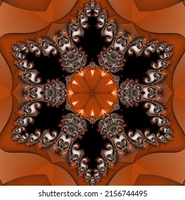 Abstract Computer generated Fractal design. Fractals are infinitely complex patterns that are self-similar across different scales. Great for cell phone wallpaper