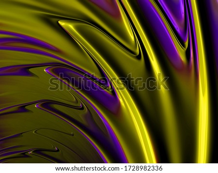 An abstract computer generated fractal design. A fractal is a never-ending pattern. Fractals are infinitely complex patterns. 3D illustration, 3D rendering