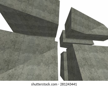 abstract concrete architecture