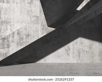 Abstract concrete structure architectural background