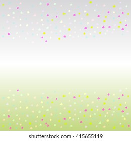 Abstract Confeti Background. Template For Your Text