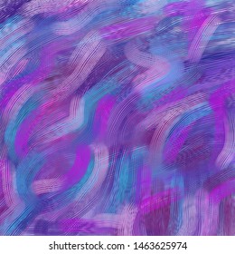 Abstract Creative Background With Synthetic Bristle Brush 