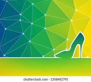 Abstract creative concept background. For web and mobile applications, illustration template design, business infographic, brochure, banner, presentation, poster, cover, booklet, document
