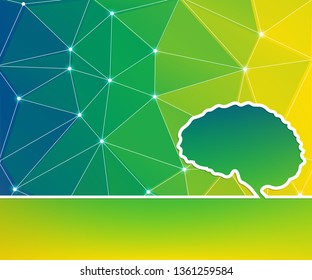 Abstract creative concept background. For web and mobile applications, illustration template design, business infographic, brochure, banner, presentation, poster, cover, booklet, document
