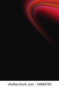 abstract creative on black background