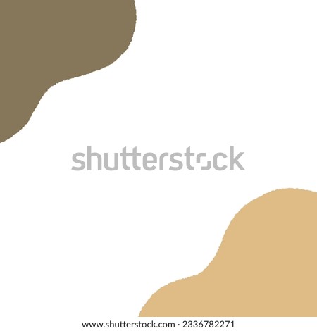  abstract cute square background. modern art Scandinavian design style. Chic pastel background. Hand drawn Abstract Organic shapes backround for sticky note
